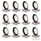 Nuwatt 6 Inch Ultra Thin Bronze LED Recessed Lighting 5CCT 2700K/3000K/3500K/4000K/5000K Wafer Lights 12 PK NW-P-DL-6-15W-5CT-BZ-12P - alternate 1